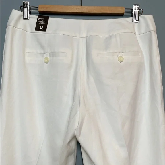 The Limited Drew Fit Flare Pants Dress Trousers white size 6 - Picture 5 of 10